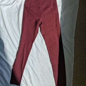 Girlfriend Collective mulberry full length legging